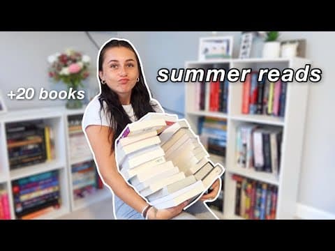 books on my shelf i wanna read this summer | summer tbr thumbnail