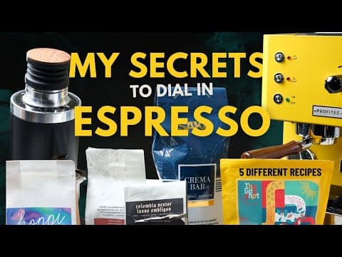 Dialing in Espresso: A Very Good Guide, Maybe the Best thumbnail