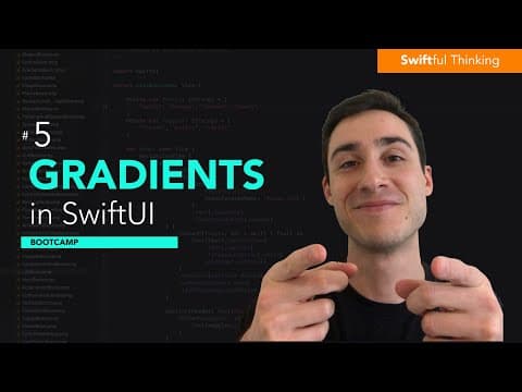 Linear, Radial, and Angular Gradients in SwiftUI | Bootcamp #5 thumbnail