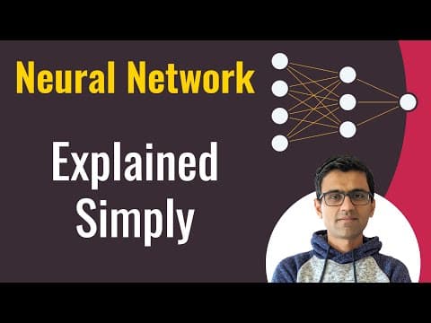 Neural Network Simply Explained | Deep Learning Tutorial 4 (Tensorflow2.0, Keras & Python) thumbnail