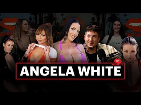 ANGELA WHITE F*NGERS KAZUMI DURING LIVE PODCAST thumbnail