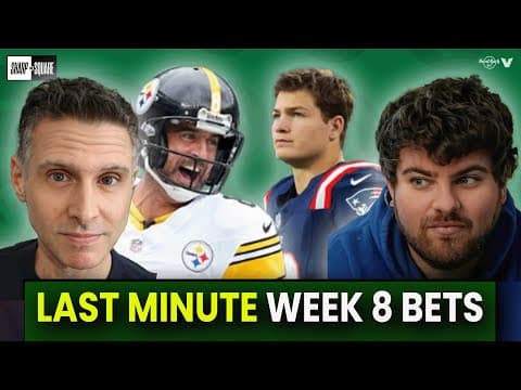 FINAL NFL Week 8 Bets: Cowboys-Broncos, Packers-Steelers, Giants-Eagles, Bills-Panthers, Bucs-Saints thumbnail
