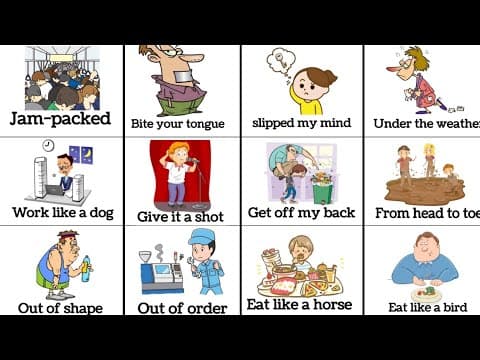 20 Most Common English Idioms || Common Idioms with Meanings and Examples || English Vocabulary  thumbnail