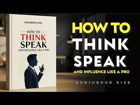 How to Think, Speak, and Influence Like a Pro | Best Audiobooks thumbnail