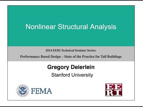 Nonlinear Structural Analysis - Performance Based Design of Tall Buildings (4 of 10) thumbnail