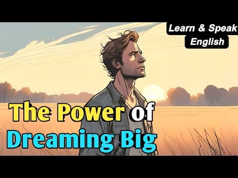 Chase Your Dreams | Prove Yourself | Student Motivational Story | English Practice Story thumbnail