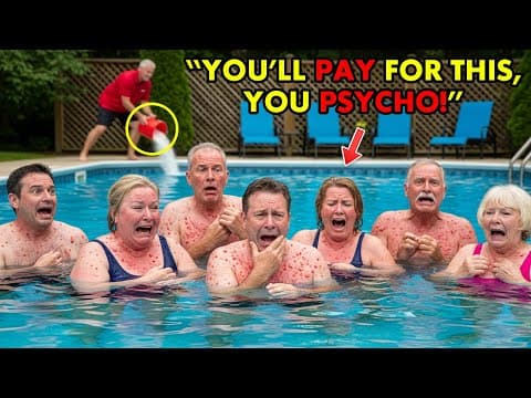 I Got Tired of HOA Karen’s Family Using My Pool for Free — So I Sprinkled Powder… thumbnail