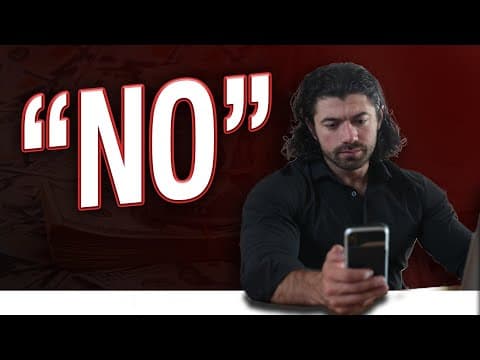 Close High-Ticket Sales By Saying "NO" thumbnail