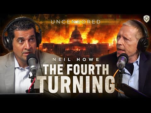 "History Comes In Patterns"  Neil Howe: Civil War, Market Crashes, and The Fourth Turning | PBD #441 thumbnail