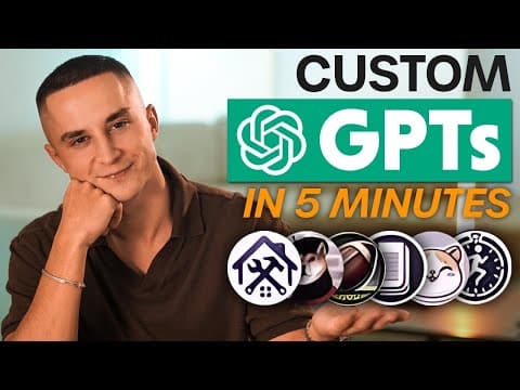 How to Create a Custom GPT in Under 5 Minutes thumbnail
