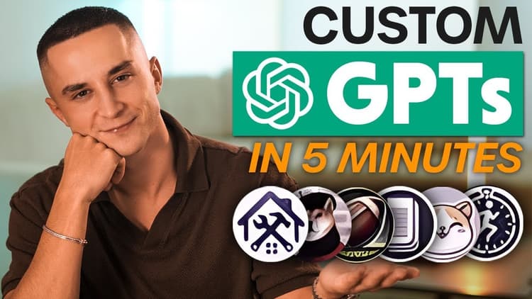 How to Create Custom GPTs in 5 Minutes (OpenAI GPTs Tutorial for ...