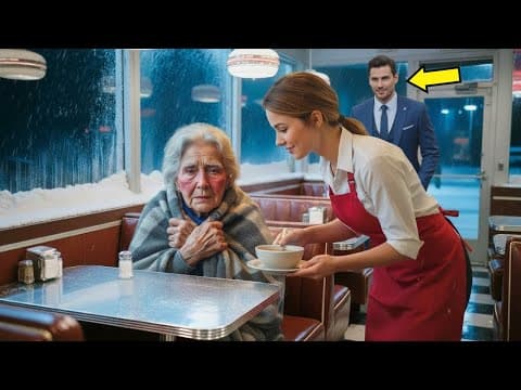 She shelters an old woman in a snowstorm — next day, a millionaire appears and changes everything... thumbnail