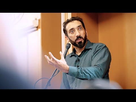 The Quran and Pop Psychology - Khutbah by Nouman Ali Khan thumbnail