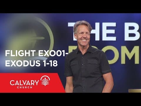 Exodus 1-18 - The Bible from 30,000 Feet  - Skip Heitzig - Flight EXO01 thumbnail