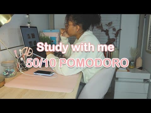 3 hour, 50/10 POMODORO Study with Me with chill lofi- Learning Japanese thumbnail