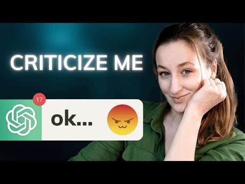 This Will Make You Better than 99% ChatGPT Users thumbnail