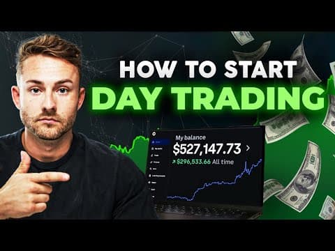 How to Start Day Trading As A Beginner [2024 Full Guide] thumbnail