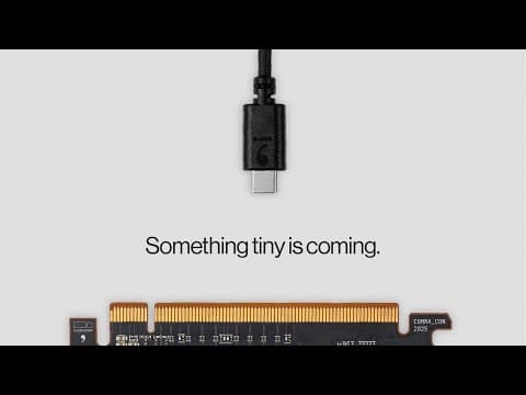 Something tiny is coming thumbnail