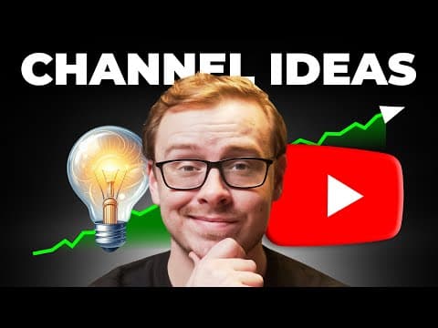 20 BEST YouTube Channel Ideas to Make Money thumbnail