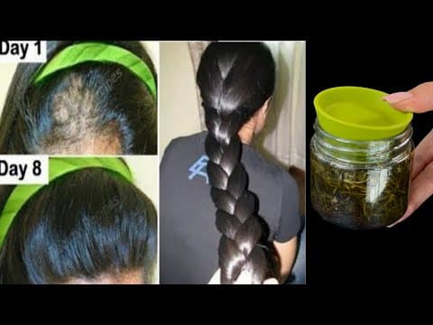 Selbst mit 65 und 70 Jahren sind meine Haare schwarz und dicht. Zauberöl für verrücktes Haarwachstum thumbnail