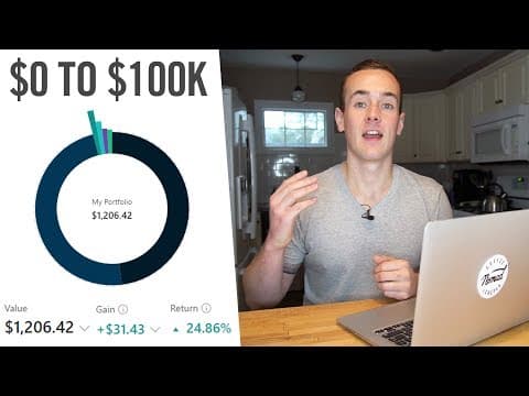 How to Build a $100,000 Stock Portfolio from Scratch thumbnail