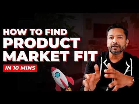 How to Find Product Market Fit - A Detailed Framework thumbnail