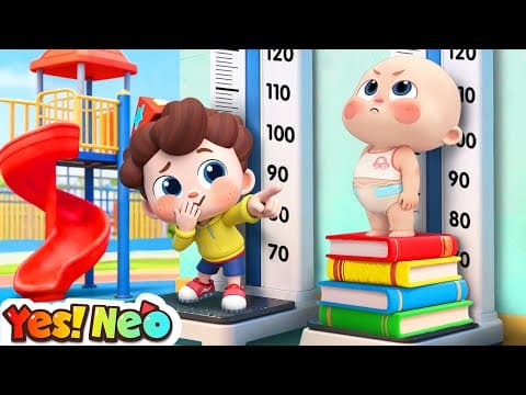 I Wanna Grow up Tall | Learn Healthy Habits for Kids | Nursery Rhymes & Kids Songs | Yes! Neo thumbnail