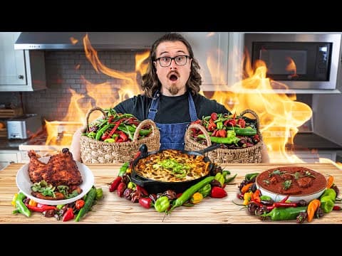 I Made The Spiciest Foods In The World thumbnail