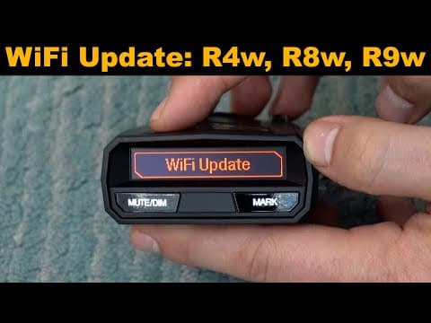 How to Update Uniden Radar Detectors over WiFi thumbnail