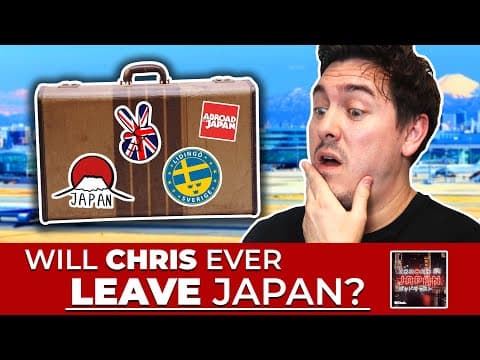 Does Chris Want To LEAVE Japan At Last? | @AbroadinJapan Podcast #11 thumbnail