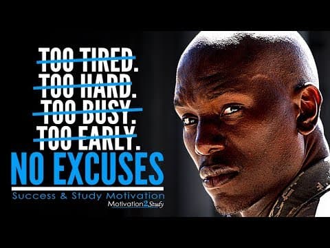 How to Stop Making Excuses and Take Control of Your Life thumbnail