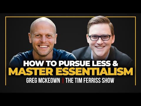 How to Find Your Purpose and Master Essentialism in Life thumbnail