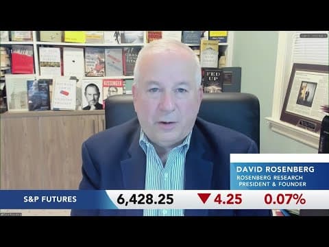 Fed Will Be Slow to Cut Rates, Rosenberg Says thumbnail