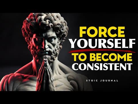 Force Yourself to Be Consistent, Everything Falls Into Place | STOICISM thumbnail