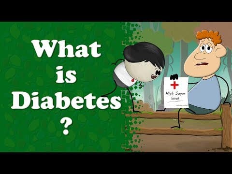 What is Diabetes? + more videos | #aumsum #kids #science #education #children thumbnail