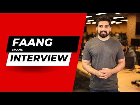 FAANG interview process overview thumbnail