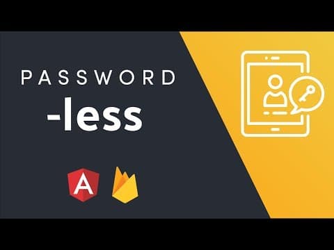 Passwordless Authentication with Firebase thumbnail
