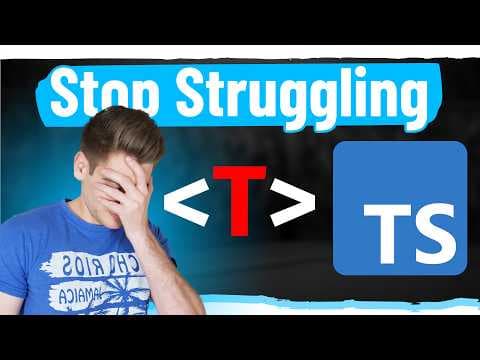 Learn TypeScript Generics In 13 Minutes thumbnail
