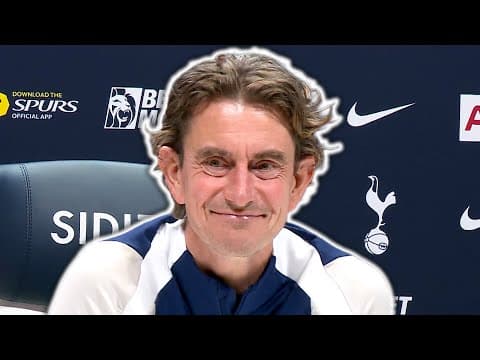 Xavi Simons? 'WE'RE CLOSE TO SIGNING SOMEONE! LET’S SEE!' 🤫 | Thomas Frank | Tottenham v Bournemouth thumbnail