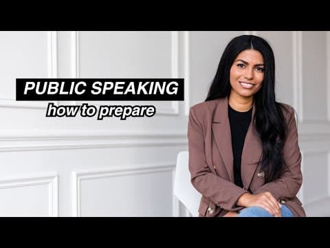 What to Do Before Your First Public Speaking Gig thumbnail