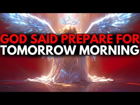 CHOSEN ONE, GOD IS GOING TO DROP A BOMBSHELL THIS MORNING – WAKE EARLY🙌 thumbnail