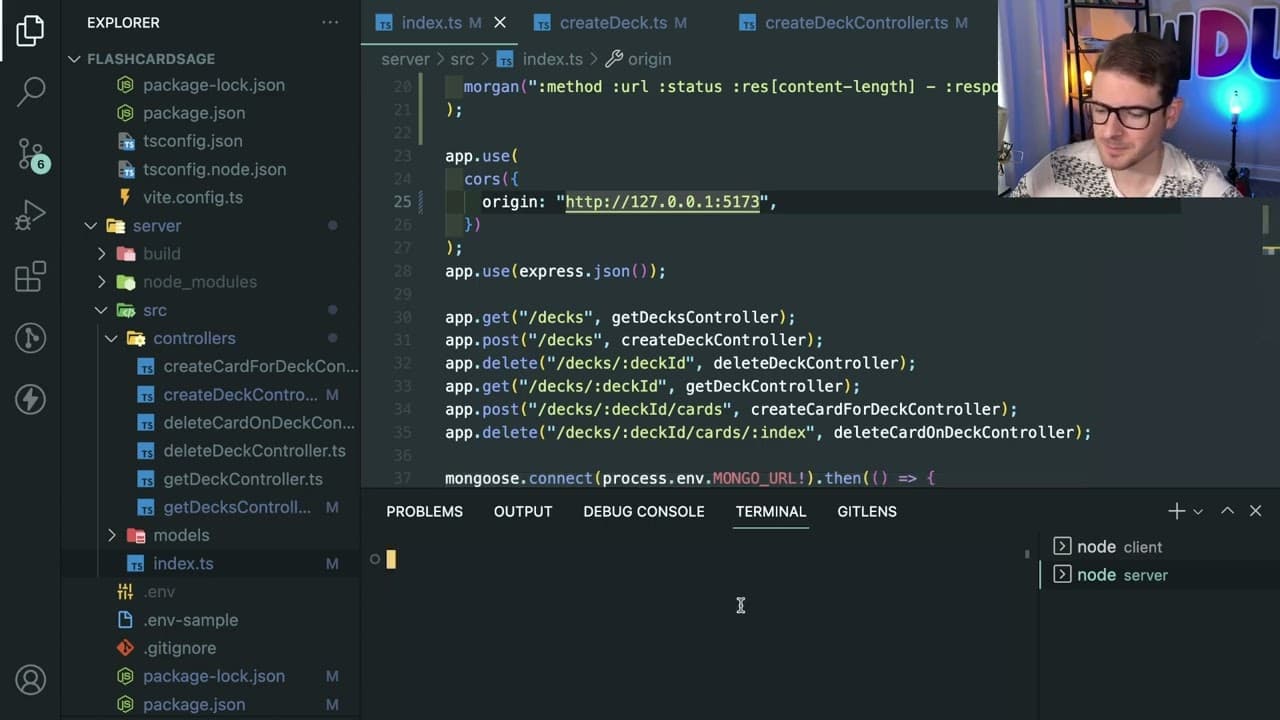 YouTube video player