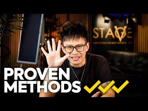 NEVER Feel Anxiety Again When Giving A Speech (5 EASY Methods) thumbnail