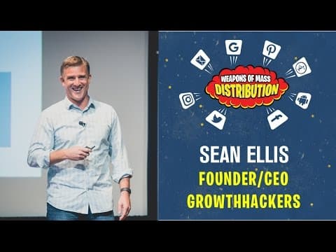 [WMD 2016] GrowthHackers, Sean Ellis "Make your marketing team agile or die" thumbnail