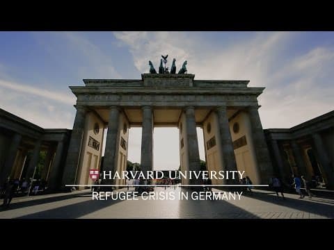 Refugee crisis draws Harvard alum home to Germany thumbnail