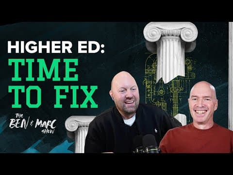 Fixing Higher Education & New Startup Opportunities thumbnail