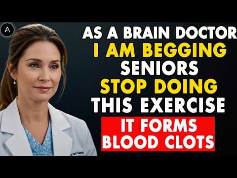 As a BRAIN Doctor, I’m SHOCKED: THIS Exercise Raises Stroke Risk Overnight | Senior Health Tips thumbnail