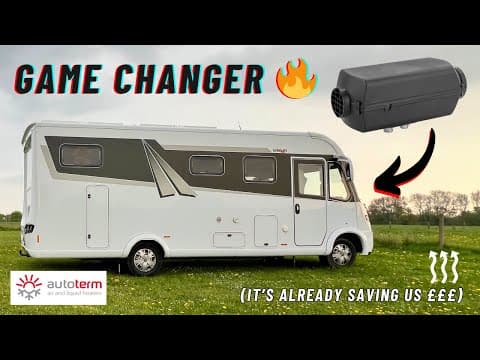 This changes everything 🥶 👉🏼 🥵 | Autoterm Diesel Heater Motorhome install thumbnail