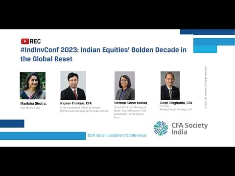 Indian Equities' Golden Decade in the Global Reset | Manisha, Rajeev, Shibani & Sunil thumbnail