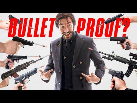 Making a BULLETPROOF John Wick Suit in Real Life! thumbnail